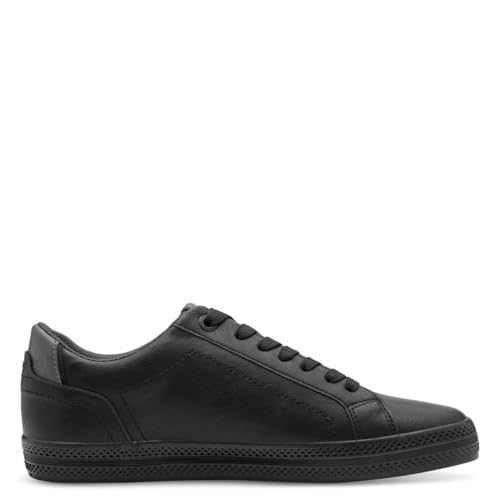 s.Oliver Herren Sneaker flach Freizeit Low Top, Schwarz (Black), 44 EU von s.Oliver