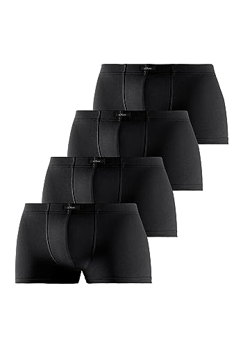 s.Oliver 4er Pack Boxershorts - Hüfttiefer Schnitt, Komfort und Stil in praktischer Dose von s.Oliver