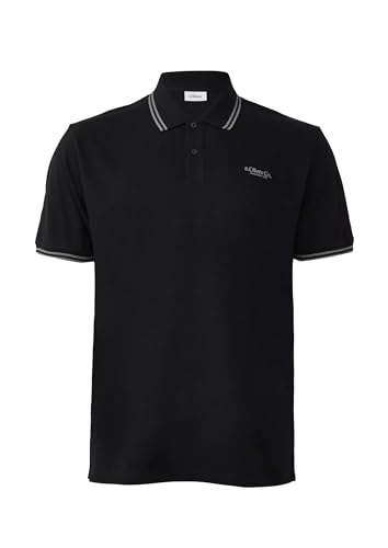 s.Oliver Herren Polohemd (DE/NL/SE/PL, Alphanumerisch, 3XL, Regular, Regular, 9999 schwarz) von s.Oliver