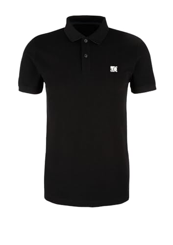 s.Oliver Herren Poloshirt (DE/NL/SE/PL, Alphanumerisch, M, Regular, Regular, schwarz/Silber) von s.Oliver