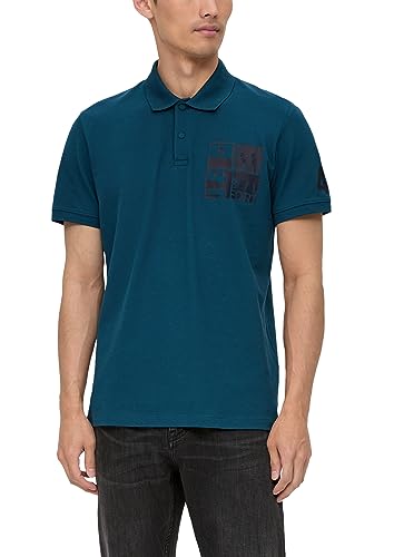 s.Oliver Herren Poloshirt Blue Green L von s.Oliver