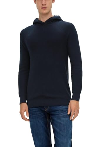 s.Oliver Herren Pullover mit Kapuze Blue L von s.Oliver