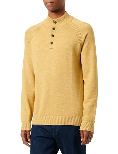 s.Oliver Herren Pullover mit Stehkragen Yellow XXL von s.Oliver