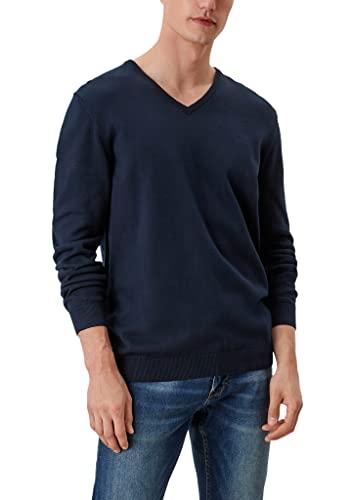 s.Oliver Herren Pullover 10.3.11.17.170.2040666, Blau 5978, L von s.Oliver