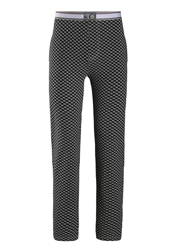 s.Oliver Herren Pyjamahose in schwarz AOP von s.Oliver