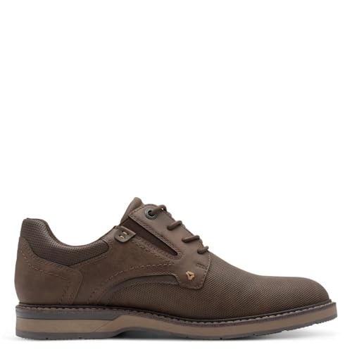 s.Oliver Herren Schnürschuhe Freizeit Elegant, Braun (Dark Brown), 41 EU von s.Oliver