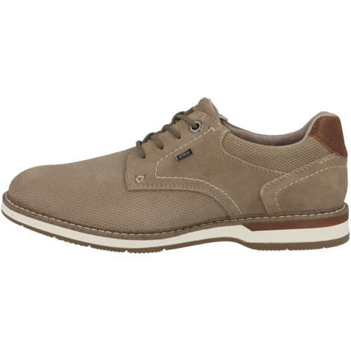 s.Oliver Herren Schnürschuhe Freizeit Runde Spitze, Braun (Taupe), 41 EU von s.Oliver
