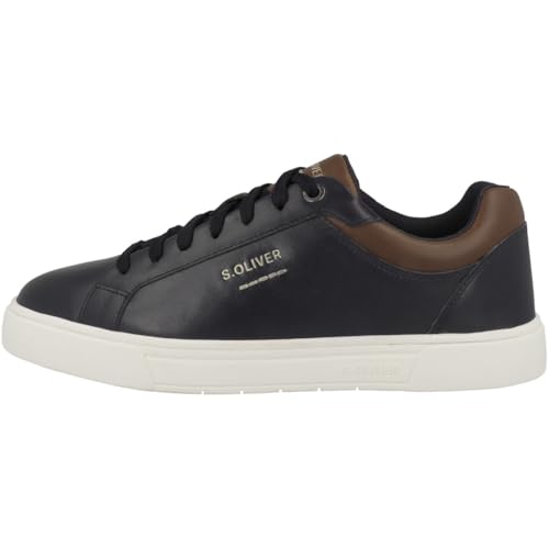 s.Oliver Herren Sneaker flach mit Schnürsenkeln Low Top, Blau (Navy), 45 EU s.Oliver Herren Sneaker flach mit Schnürsenkeln Low Top, Blau (Navy), 45 EU von s.Oliver