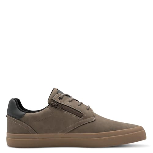 s.Oliver Herren Sneaker flach Low Top Freizeit, Braun (Mud), 42 EU von s.Oliver