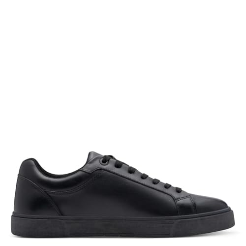s.Oliver Herren Sneaker flach mit Schnürsenkeln Low Top, Schwarz (Black), 42 EU von s.Oliver