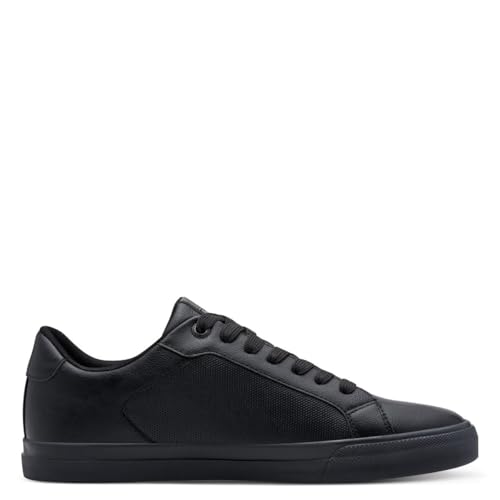 s.Oliver Herren Sneaker flach Zeitlos Bequem, Schwarz (Black), 41 EU von s.Oliver