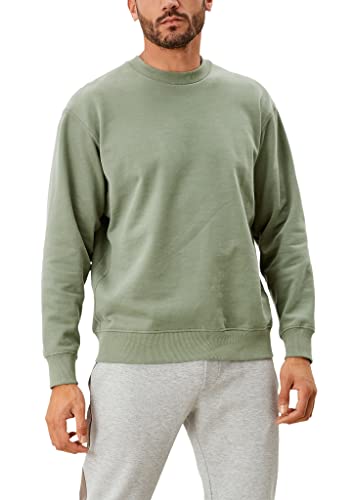 s.Oliver Men's 130.10.202.14.140.2109635 Sweatshirt, Army Green, XXL von s.Oliver