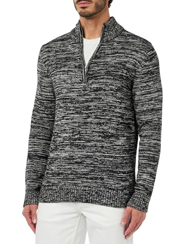 s.Oliver Herren Strickjacke mit Stehkragen GREY, L von s.Oliver