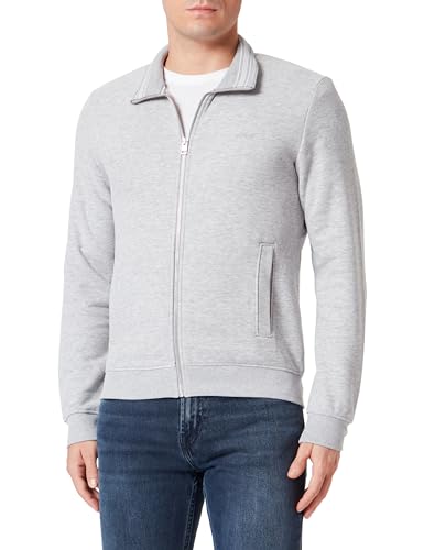 s.Oliver Herren Sweatjacke mit Stehkragen GREY 3XL von s.Oliver