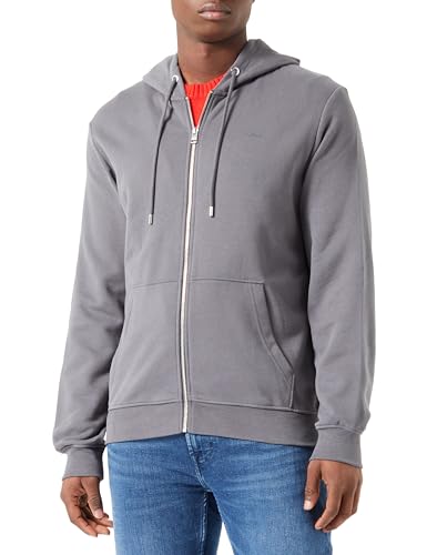 s.Oliver Herren Sweatshirt Jacke GREY, L von s.Oliver