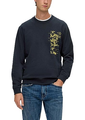 s.Oliver Herren Sweatshirt Langarm Blue 3XL von s.Oliver