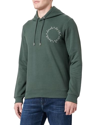 s.Oliver Herren Sweatshirt Langarm mit Kapuze Green XL von s.Oliver