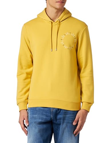 s.Oliver Herren Sweatshirt Langarm mit Kapuze Yellow L von s.Oliver