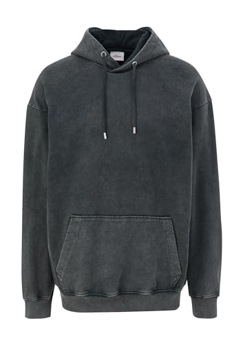 s.Oliver Herren Sweatshirt mit Kapuze Grey, L von s.Oliver