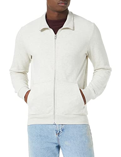 s.Oliver Herren Sweatshirts met lange mouwen Sweatshirts langarm, Cream, M EU von s.Oliver