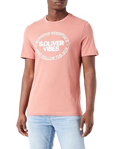 s.Oliver Herren T-Shirt Kurzarm ,Orange, M von s.Oliver