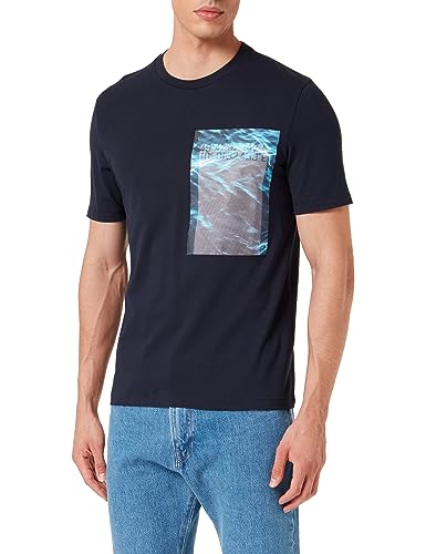 s.Oliver Herren T-Shirt Kurzarm Blue L von s.Oliver