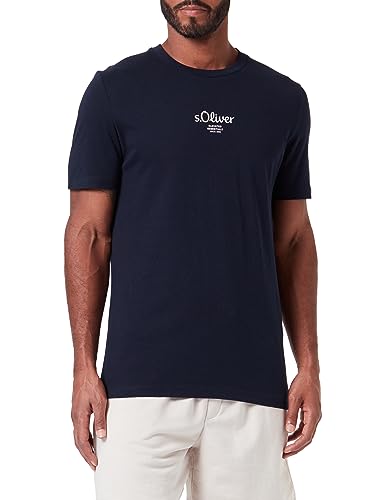 s.Oliver Herren T-Shirt Kurzarm Blue S von s.Oliver