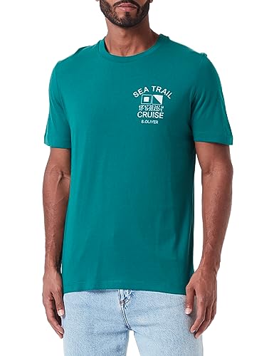 s.Oliver Herren T-Shirt Kurzarm Green XXL von s.Oliver