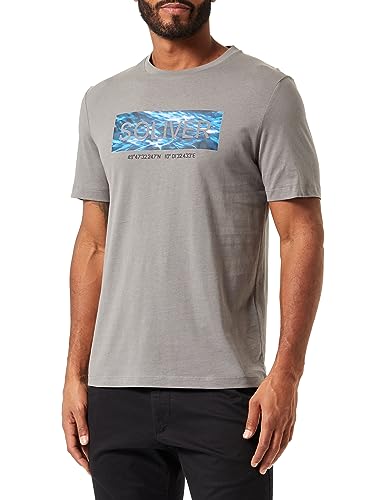 s.Oliver Herren T-Shirt Kurzarm Grey L von s.Oliver