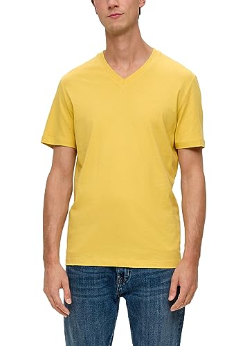 s.Oliver Herren T-Shirt Kurzarm Yellow S von s.Oliver