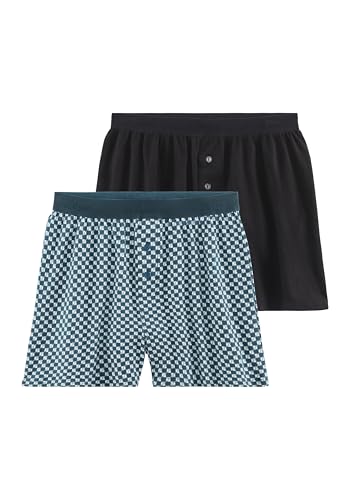 s.Oliver Herren Weite Boxershorts mit weicher Passform, schwarz s.Oliver Herren Weite Boxershorts mit weicher Passform, schwarz von s.Oliver