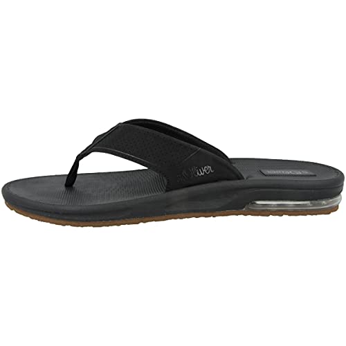 s.Oliver Herren 5-5-17209-26 Beachpantolette, Black, 45 EU von s.Oliver