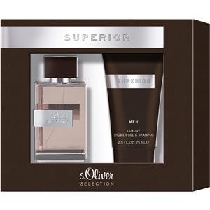 s.Oliver Herrendüfte Superior Men Geschenkset Eau de Toilette Spray 30 ml + Shower Gel 75 ml von s.Oliver