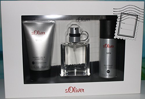 s.Oliver Herrenduft Geschenkset s.Oliver Men Eau de Toilette 30ml + Shower Gel 75ml + Deodorant 50ml von s.Oliver