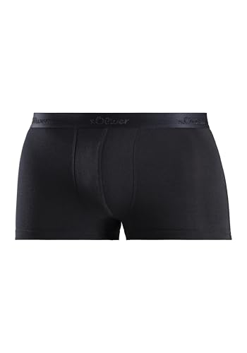 s.Oliver Hipster, s.Oliver (2 Stück), Retro Pants in hüfttiefer Passform, weiche Modalqualität schwarz Aus weicher Modalqualität von s.Oliver