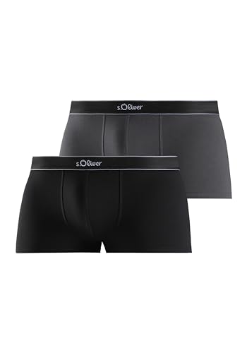 s.Oliver Hipster 2er-Pack klassisch schwarz+grau, XXL s.Oliver Hipster 2er-Pack klassisch schwarz+grau, XXL von s.Oliver