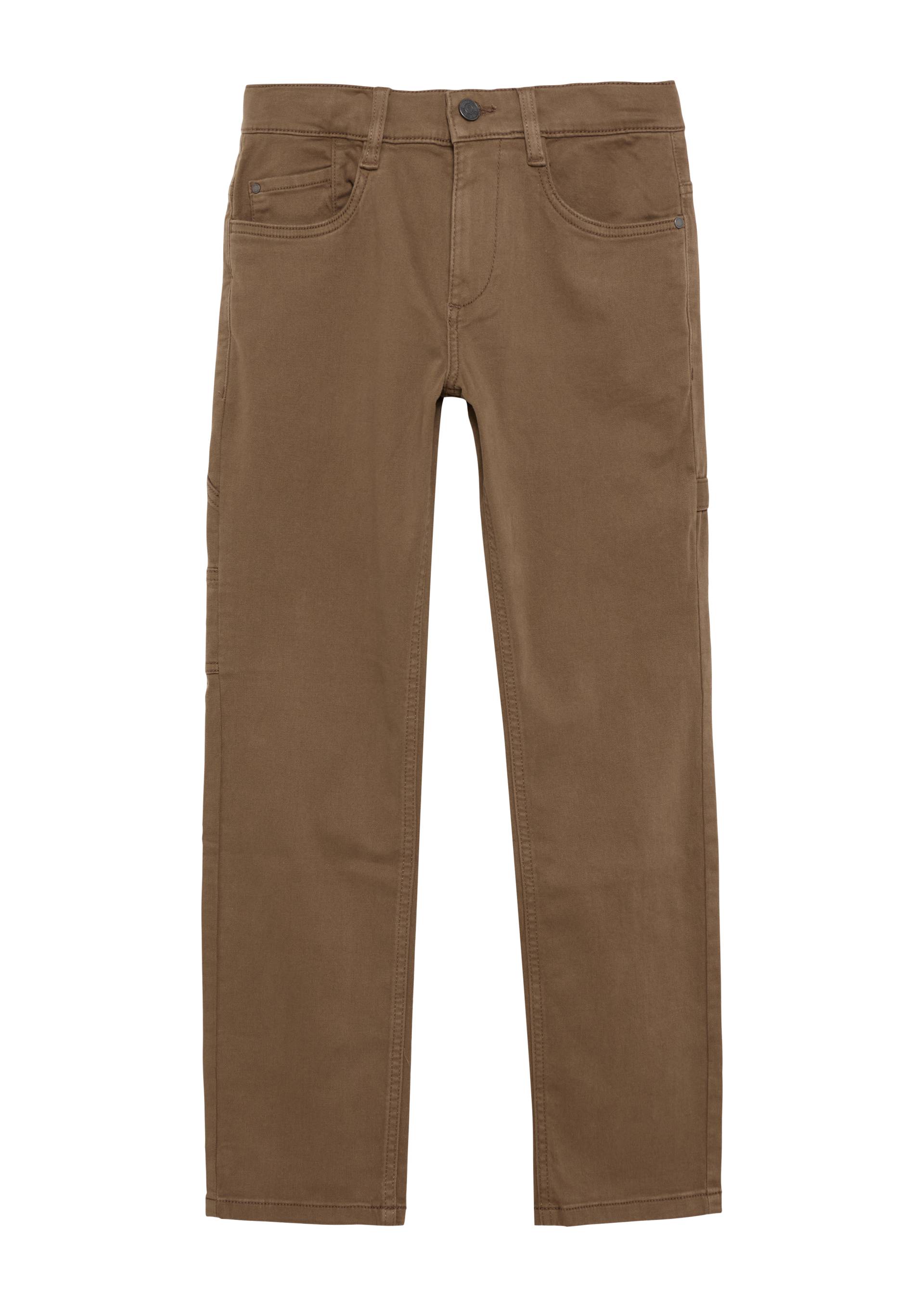 s.Oliver - Hose Pete / Regular Fit / Mid Rise / Straight Leg, Jungen, braun von s.Oliver
