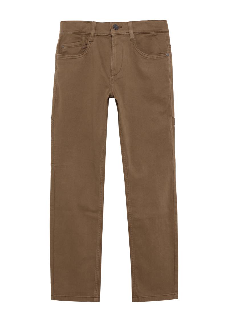 s.Oliver - Hose Pete / Regular Fit / Mid Rise / Straight Leg, Jungen, braun von s.Oliver