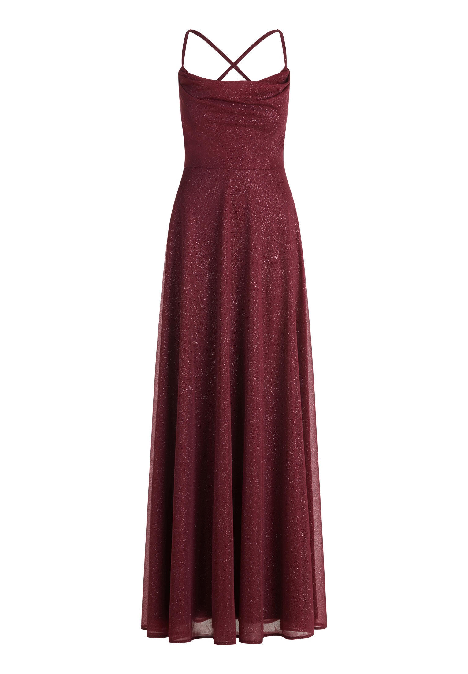 Suddenly Princess - Abendkleid rot/grau - Gr. - 40 von Suddenly Princess