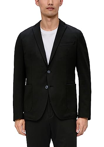 s.Oliver BLACK LABEL s.O Jogg: Anzugsakko aus Stretch-Jersey schwarz 46 s.Oliver BLACK LABEL s.O Jogg: Anzugsakko aus Stretch-Jersey schwarz 46 von s.Oliver BLACK LABEL
