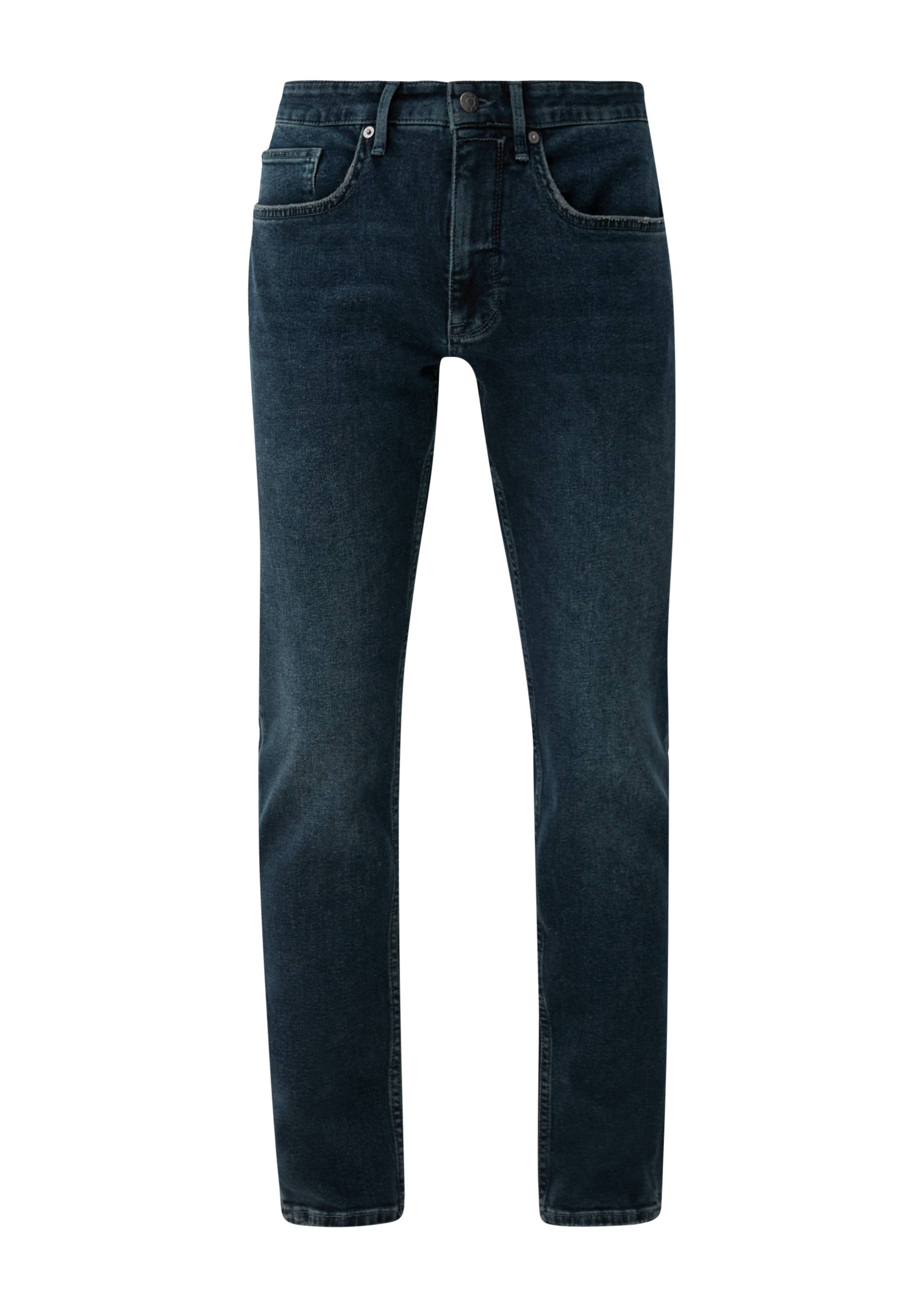 s.Oliver - Jeans / Regular Fit / High Rise / Straight Leg, Herren, blau von s.Oliver