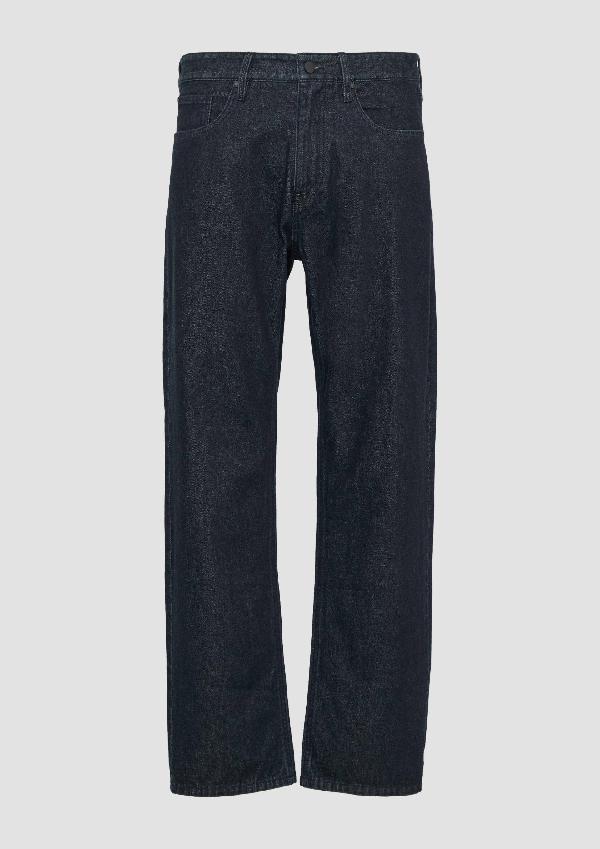 s.Oliver - Jeans / Relaxed Fit / Mid Rise / Straight Leg / 100% Baumwolle, Herren, blau von s.Oliver