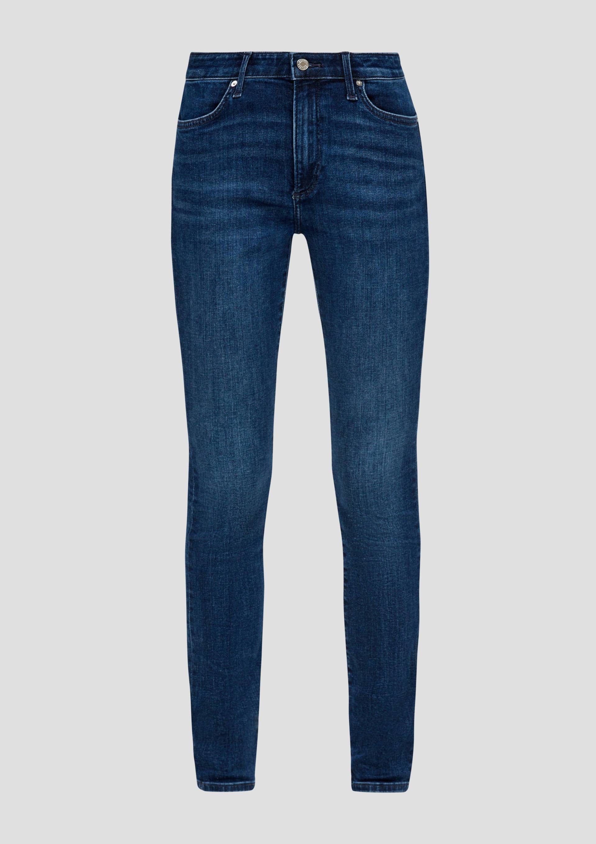 s.Oliver - Jeans / Skinny Fit / Mid Rise / Skinny Leg, Damen, blau von s.Oliver