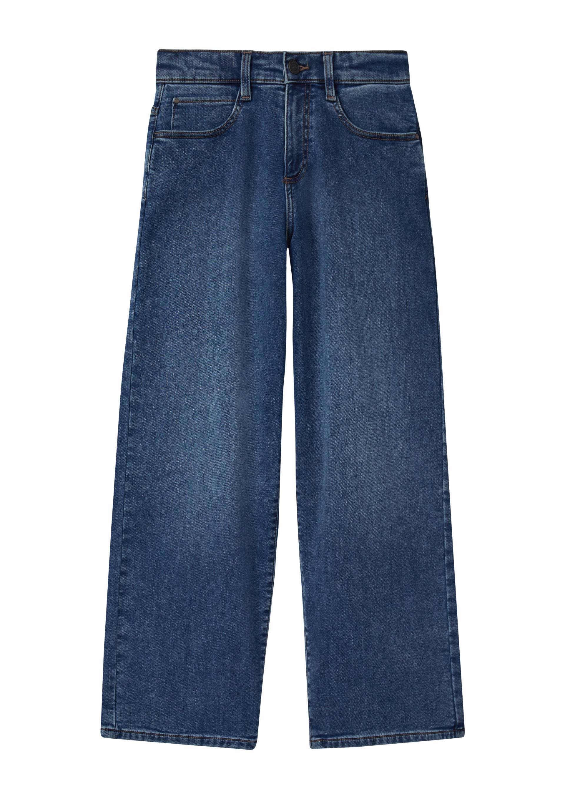 s.Oliver - Jeans Baggy / Relaxed Fit / Mid Rise / Wide Leg / Soft & Warm Inside, Jungen, blau von s.Oliver