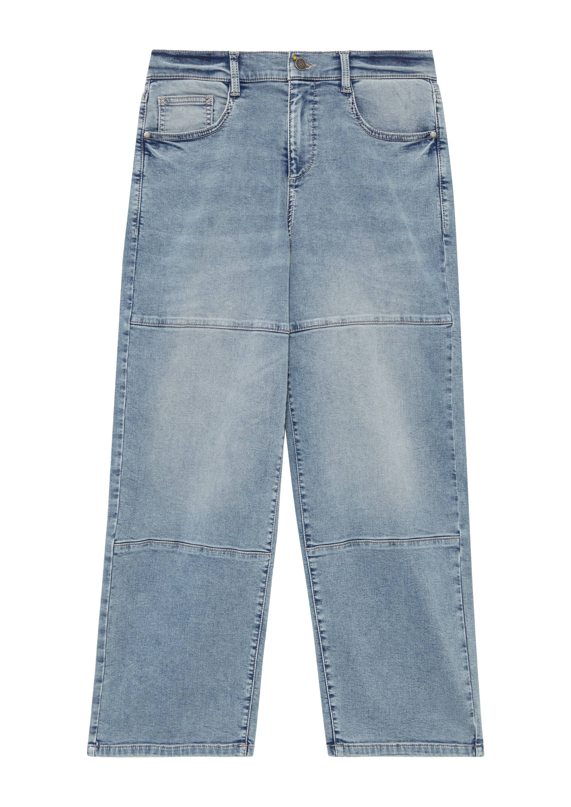 s.Oliver - Jeans Baggy / Relaxed Fit / Mid Rise / Wide Leg / Teilungsnähte, Jungen, blau von s.Oliver