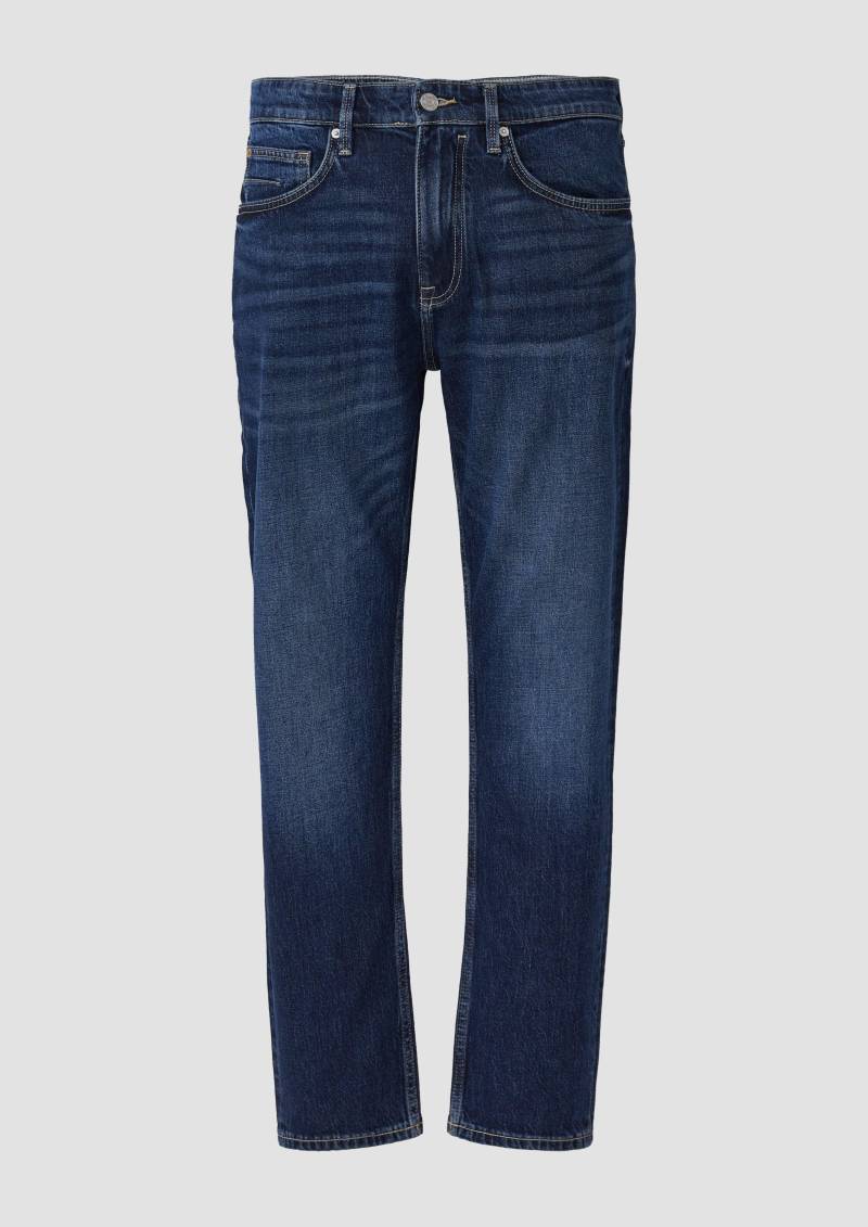 s.Oliver - Jeans Benito / Regular Fit / Mid Rise / Straight Leg, Herren, blau von s.Oliver