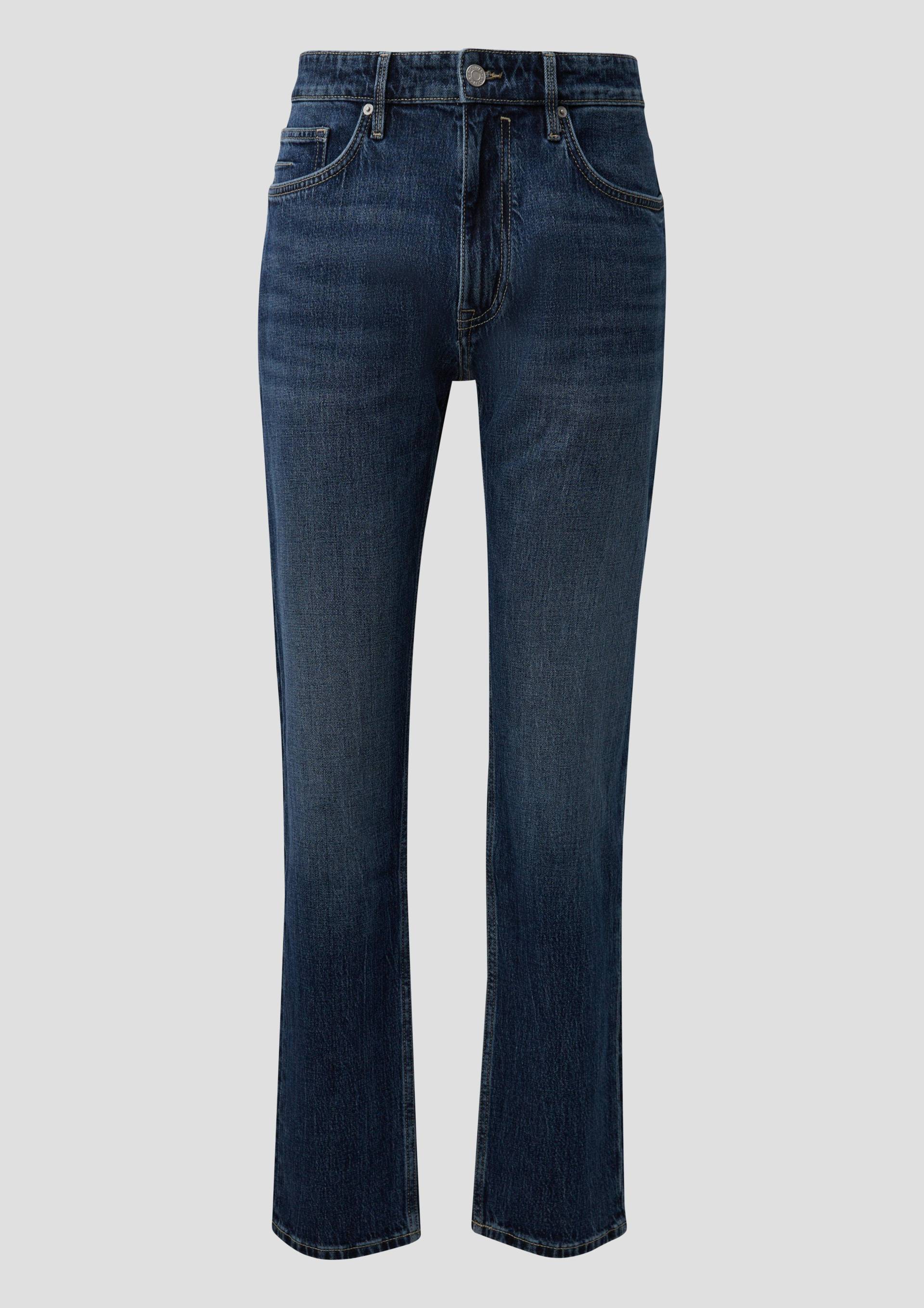 s.Oliver - Jeans Benito / Regular Fit / Mid Rise / Straight Leg, Herren, blau von s.Oliver