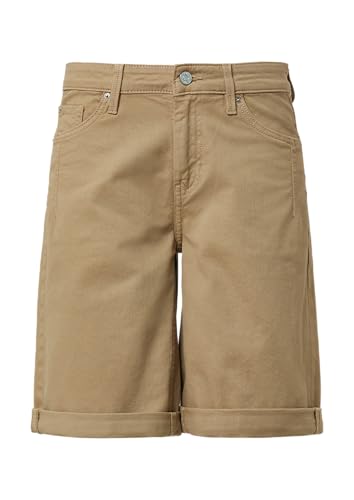Jeans-Bermuda Karolin/Straight Fit/Mid Rise/Straight Leg Hellbraun 44 von s.Oliver