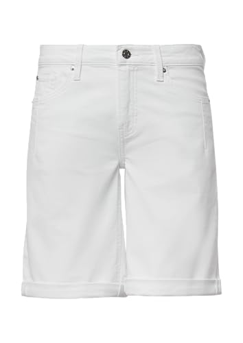 Jeans-Bermuda Karolin/Straight Fit/Mid Rise/Straight Leg weiß 44 von s.Oliver