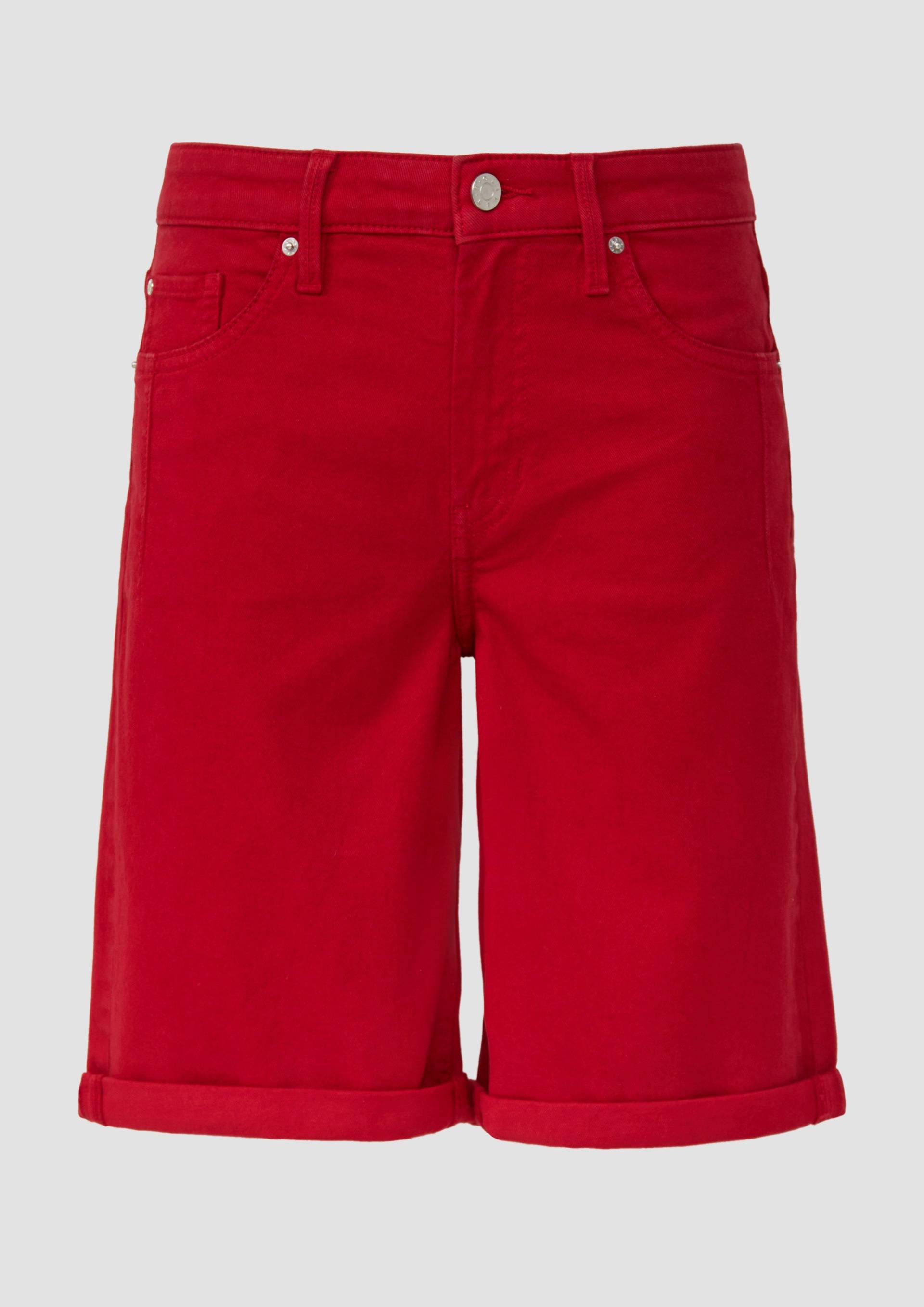s.Oliver - Jeans-Bermuda Karolin / Regular Fit / Mid Rise, Damen, rot s.Oliver - Jeans-Bermuda Karolin / Regular Fit / Mid Rise, Damen, rot von s.Oliver